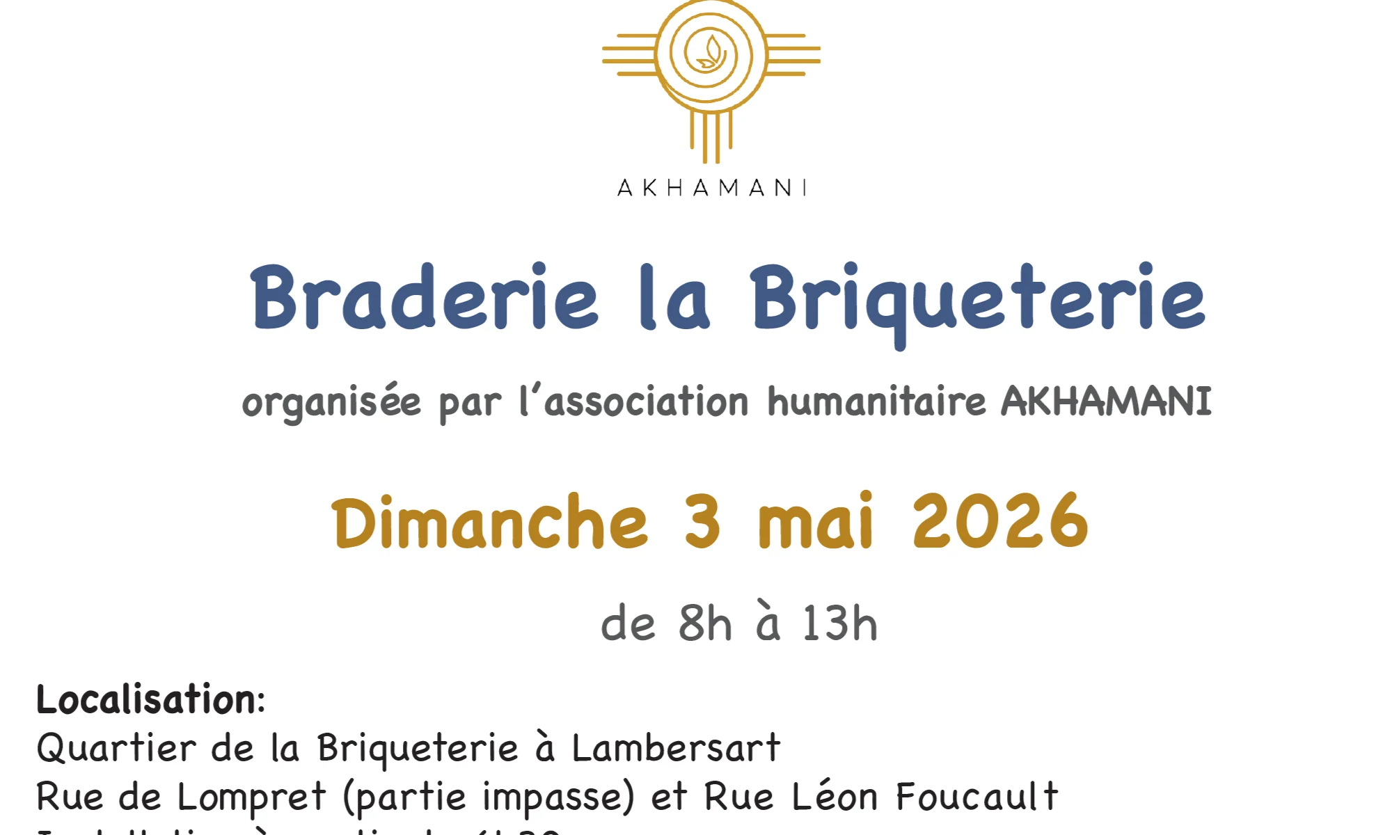 AFFICHE BRADERIE A4 shortversion