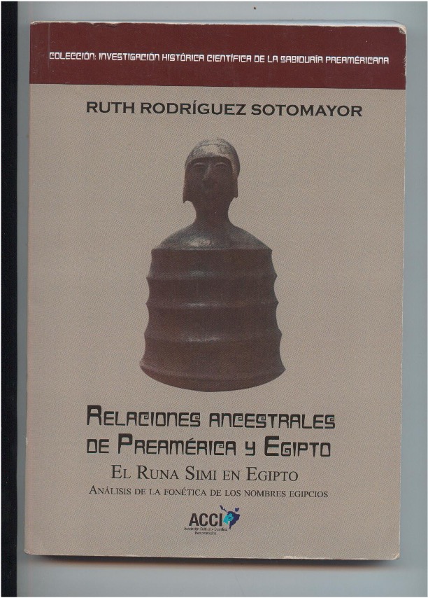 Relaciones ancestrales de Preamérica y Egipto 