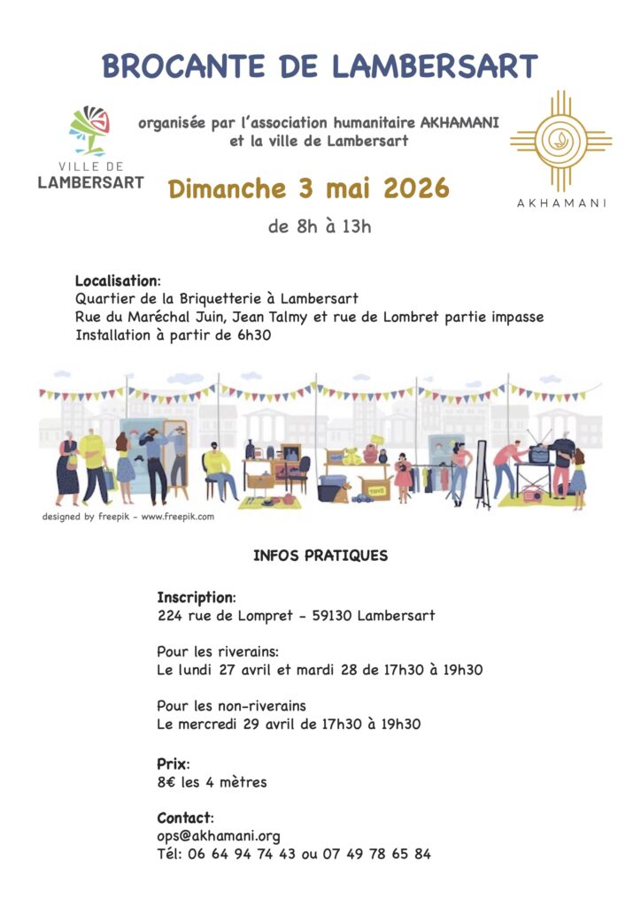 AFFICHE BRADERIE A4