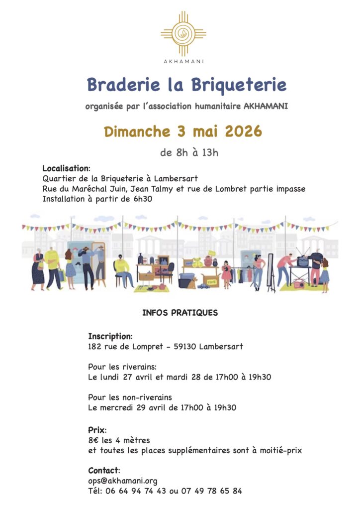 AFFICHE BRADERIE A4